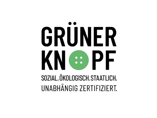 Grüner Knopf Logo