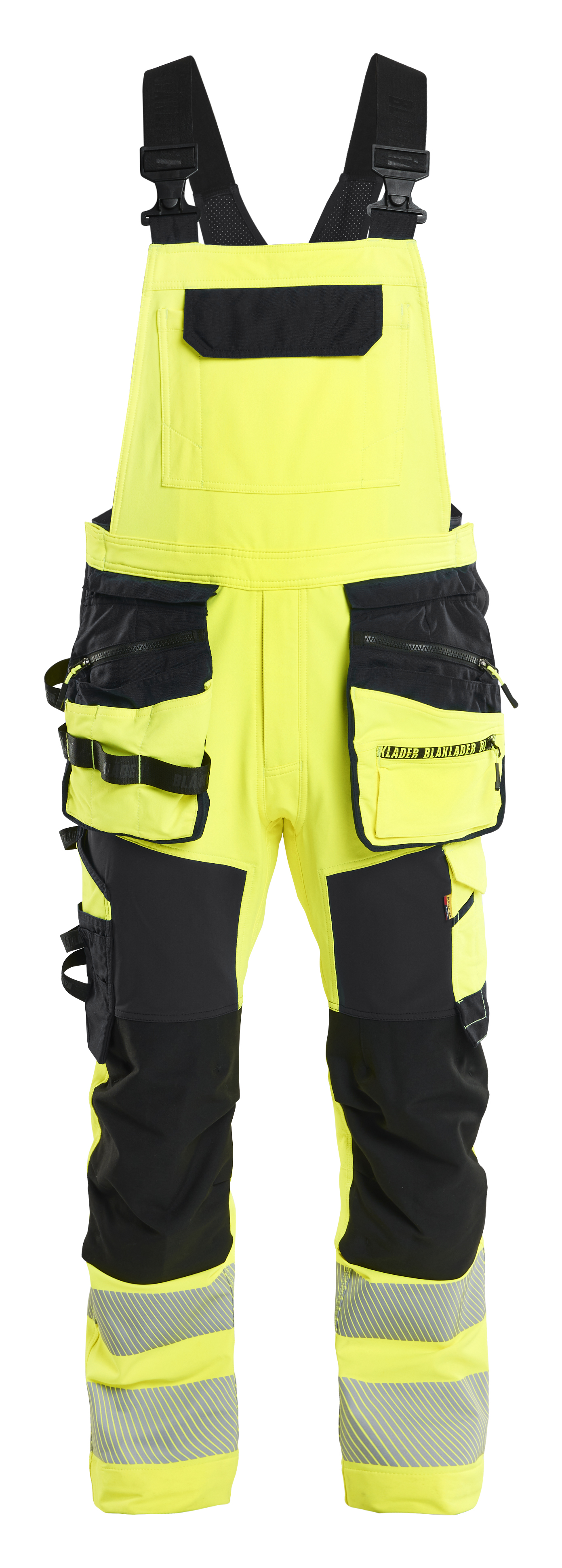 Hi-Vis bib overalls 4-way stretch