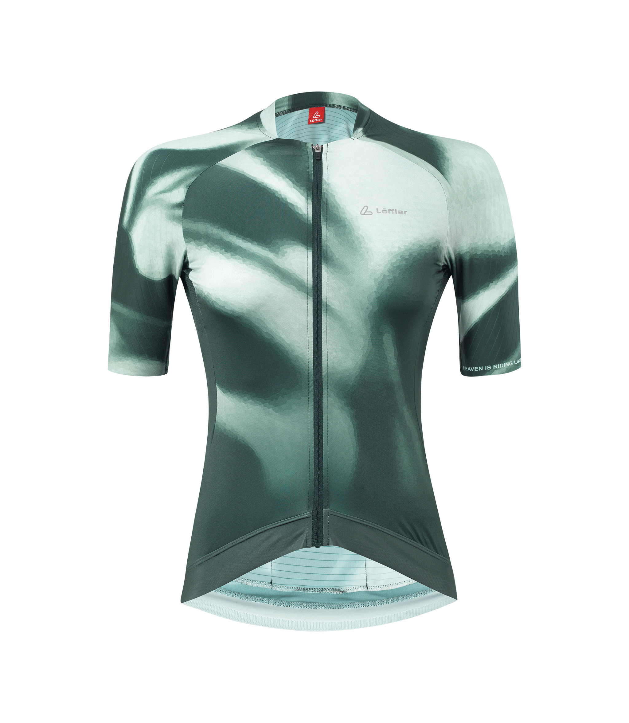 W BIKE JERSEY FZ STATEMENT PSY