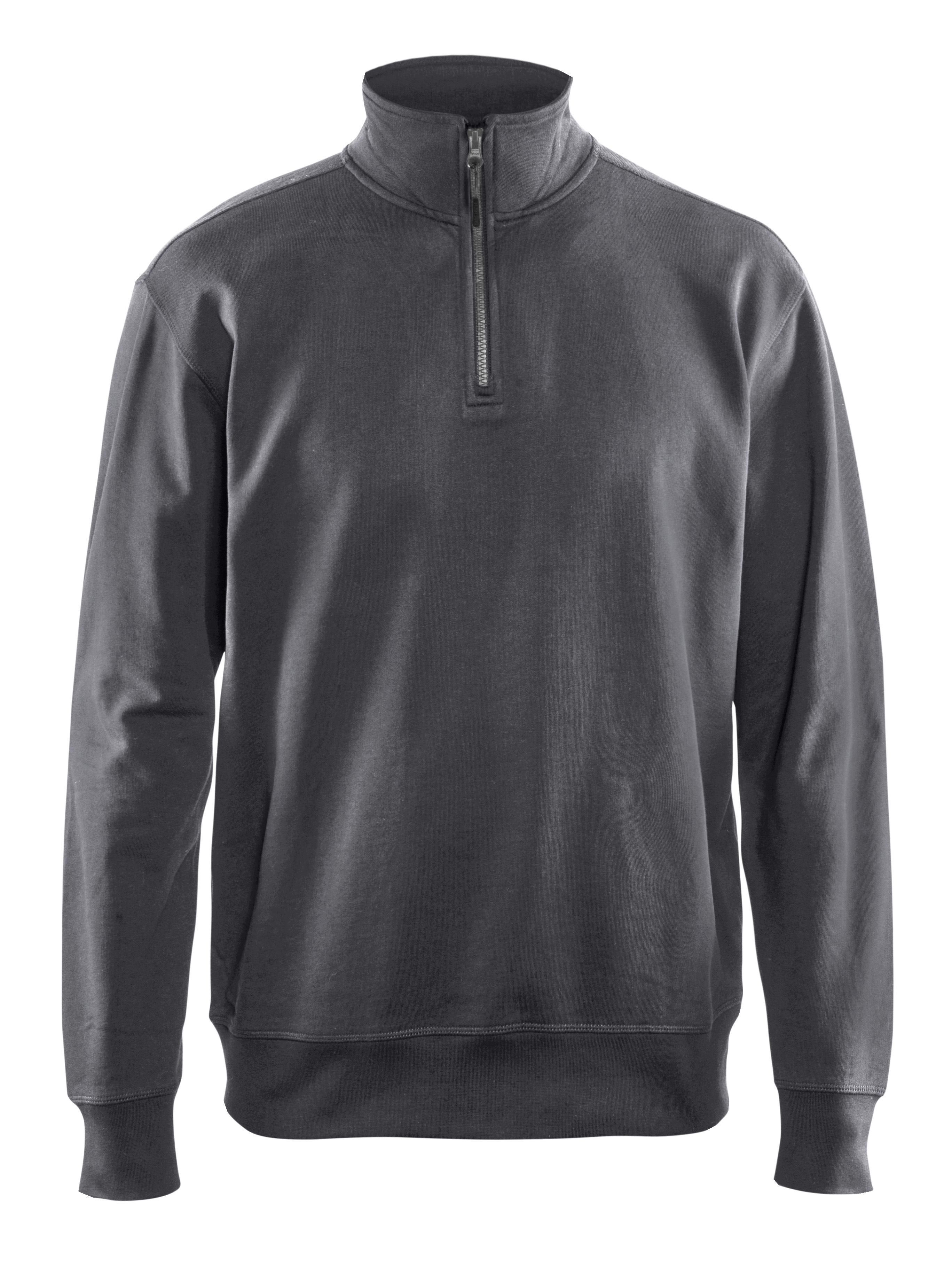 Sweatshirt with half zip