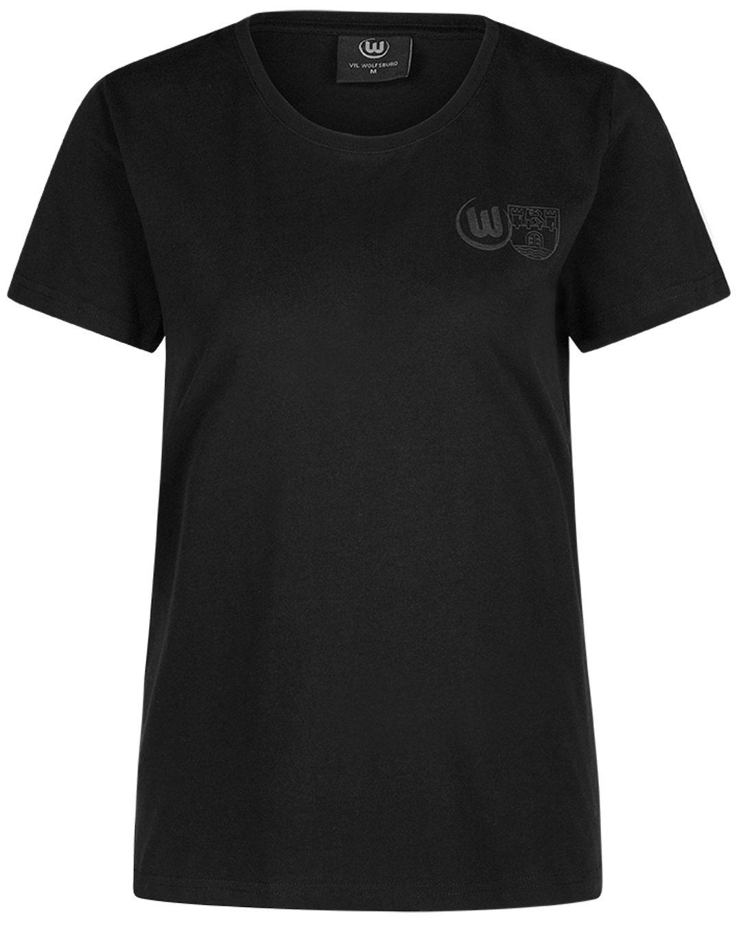 T-Shirt Frauen VfL Logo + Stadtwapppen schwarz