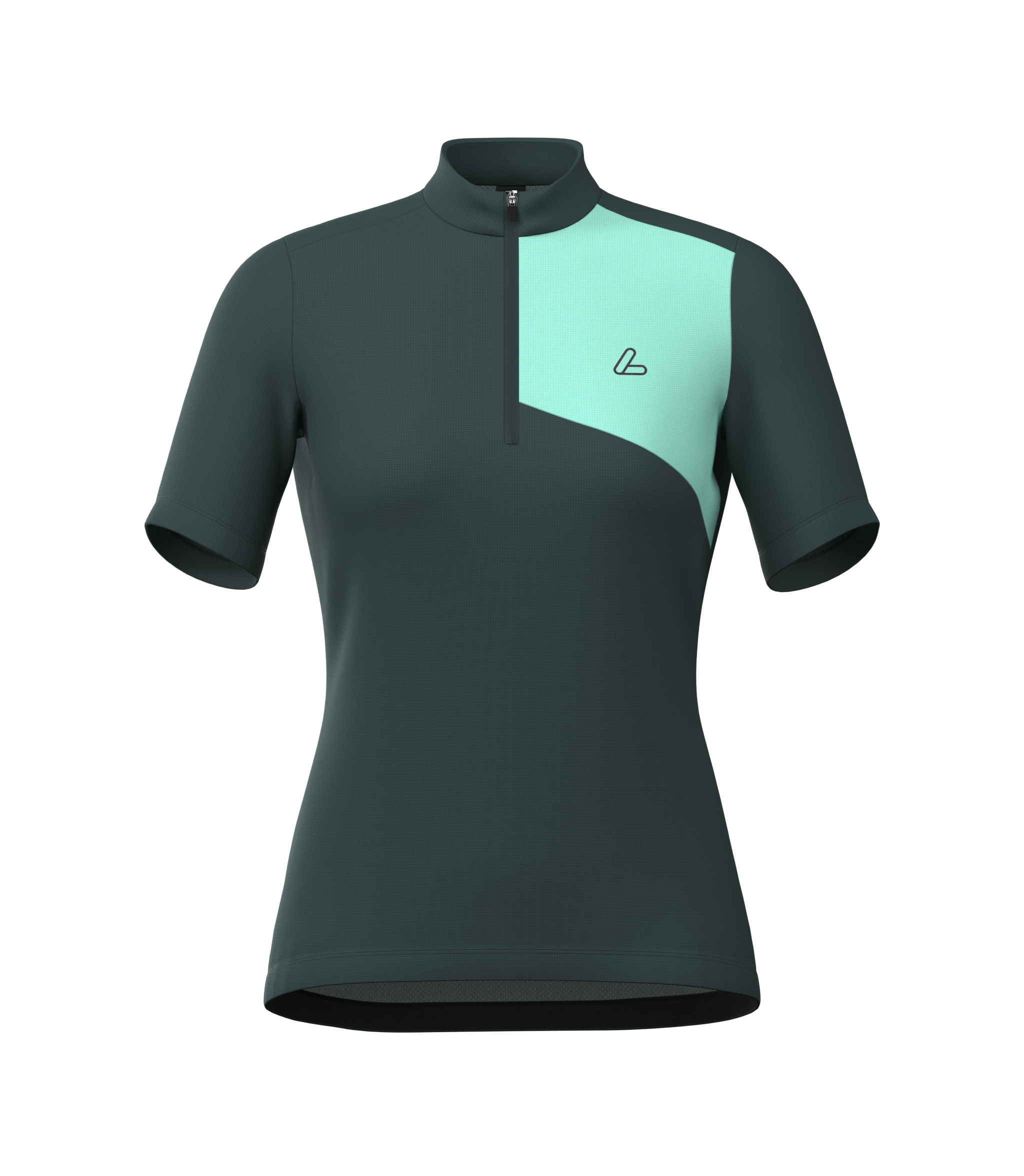 W BIKE JERSEY HZ SKYS BLOCK MID