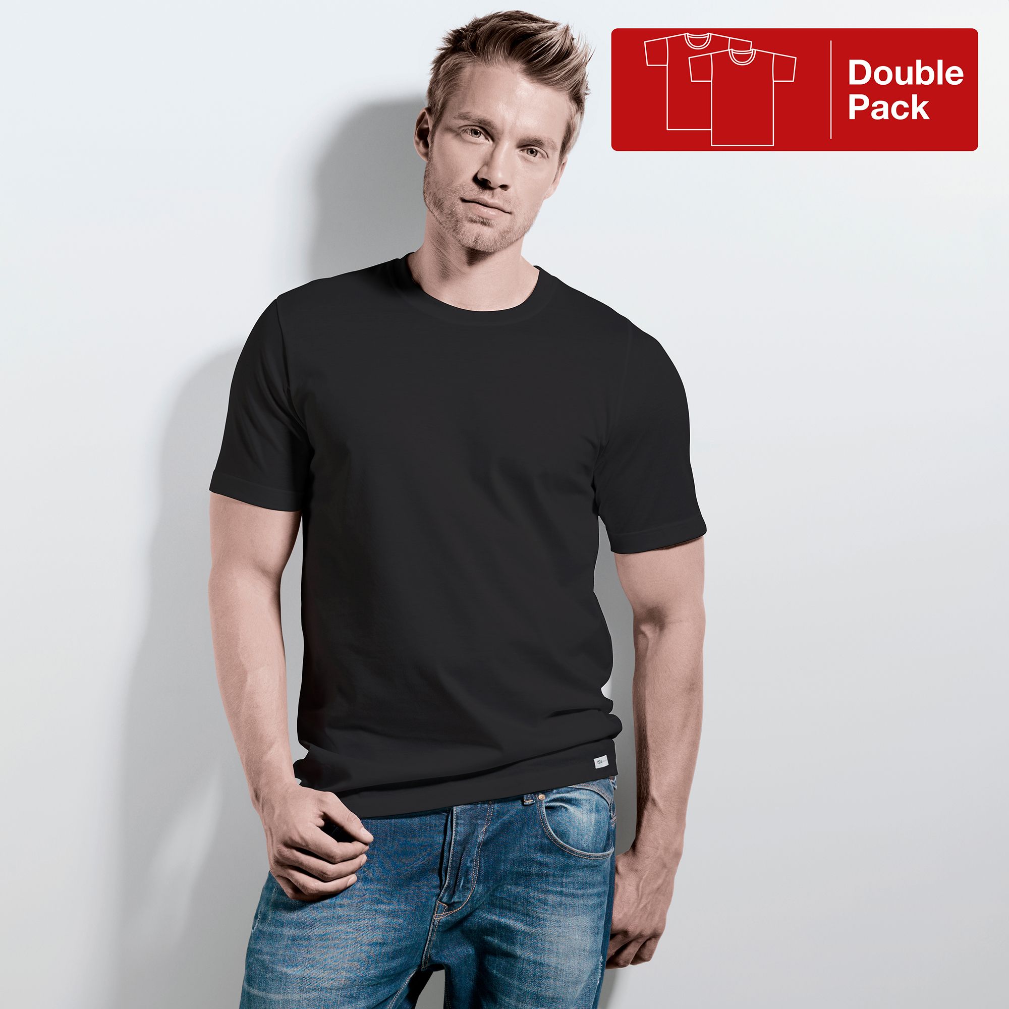 Shirt kurz Arm 2er-Pack