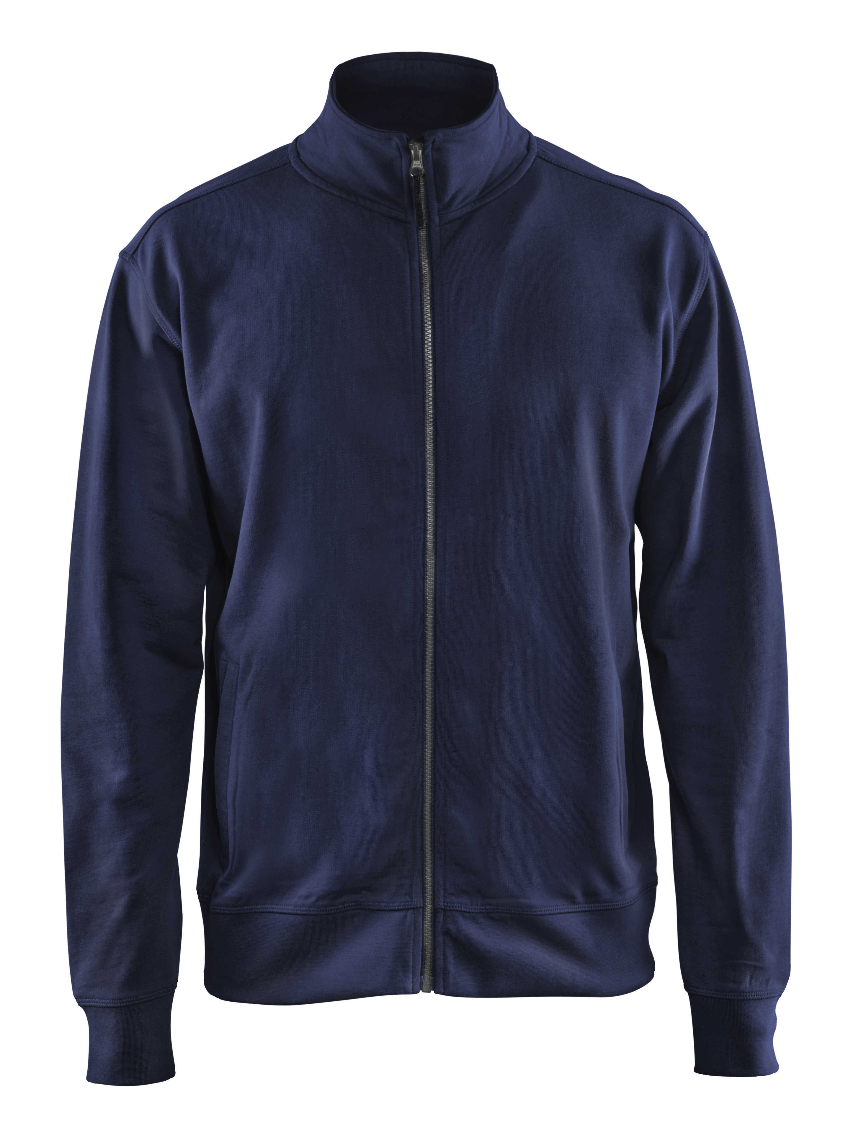 Sweatshirt with full zip