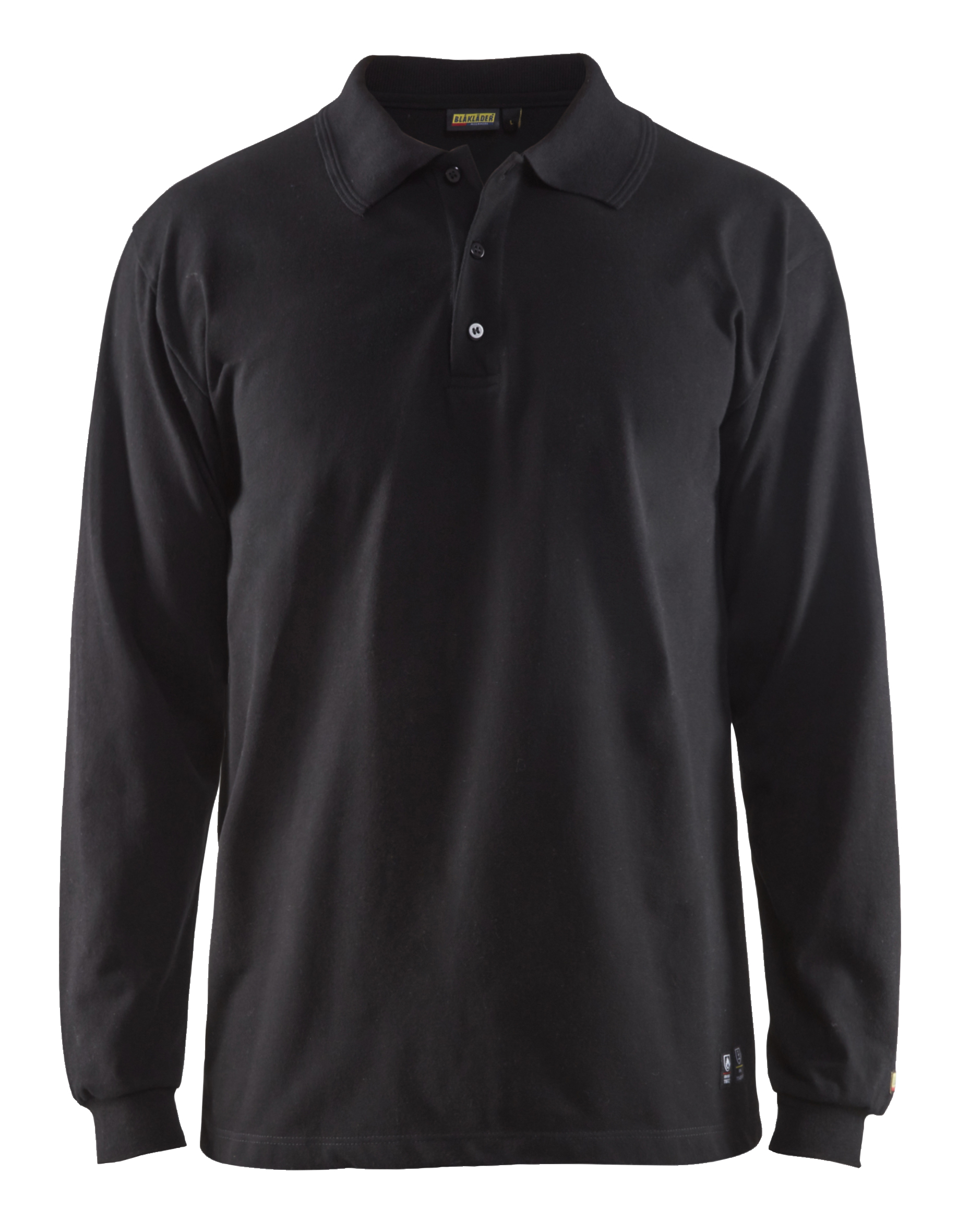 Flame resistant polo shirt