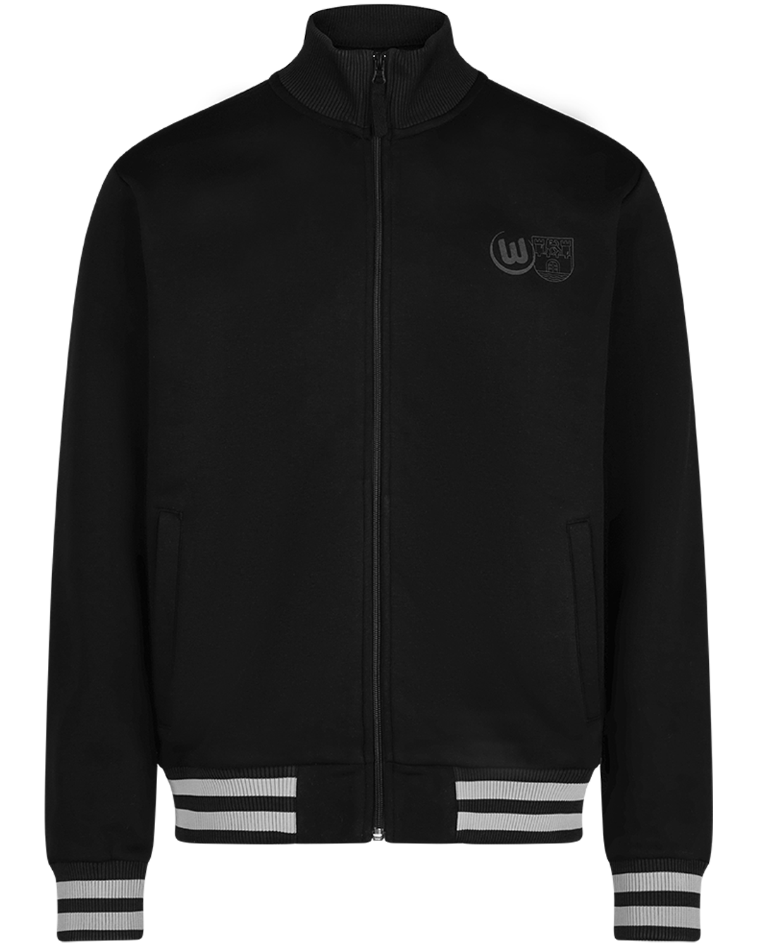 Kultjacke VfL Logo + Stadtwapppen schwarz