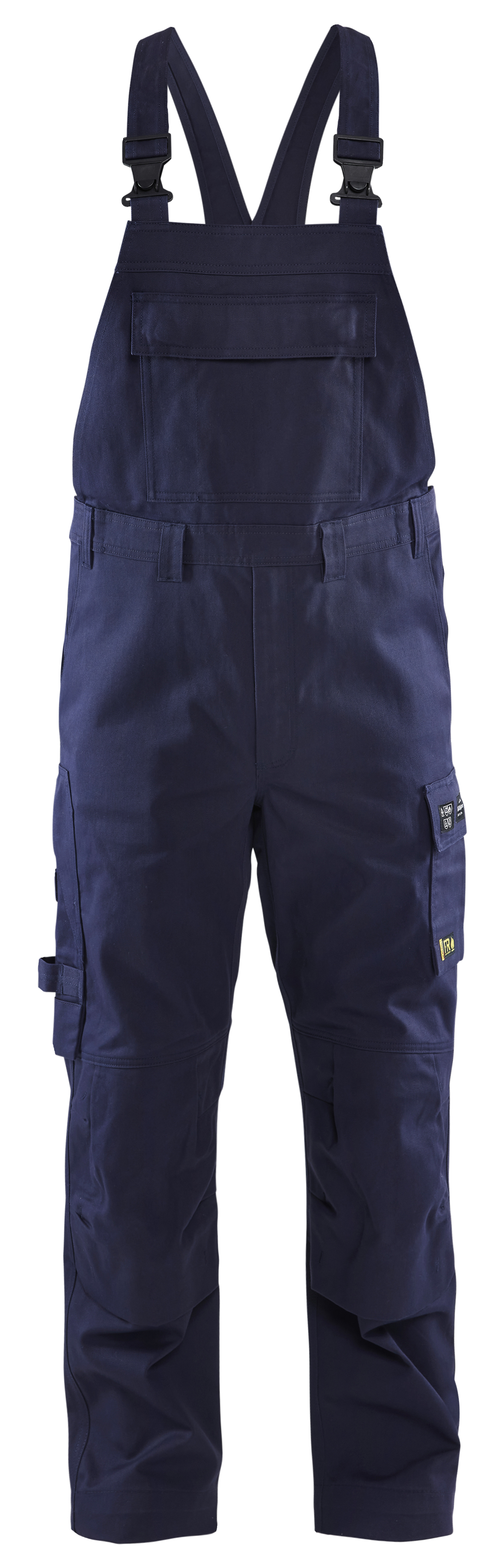 Flame resistant bib trousers