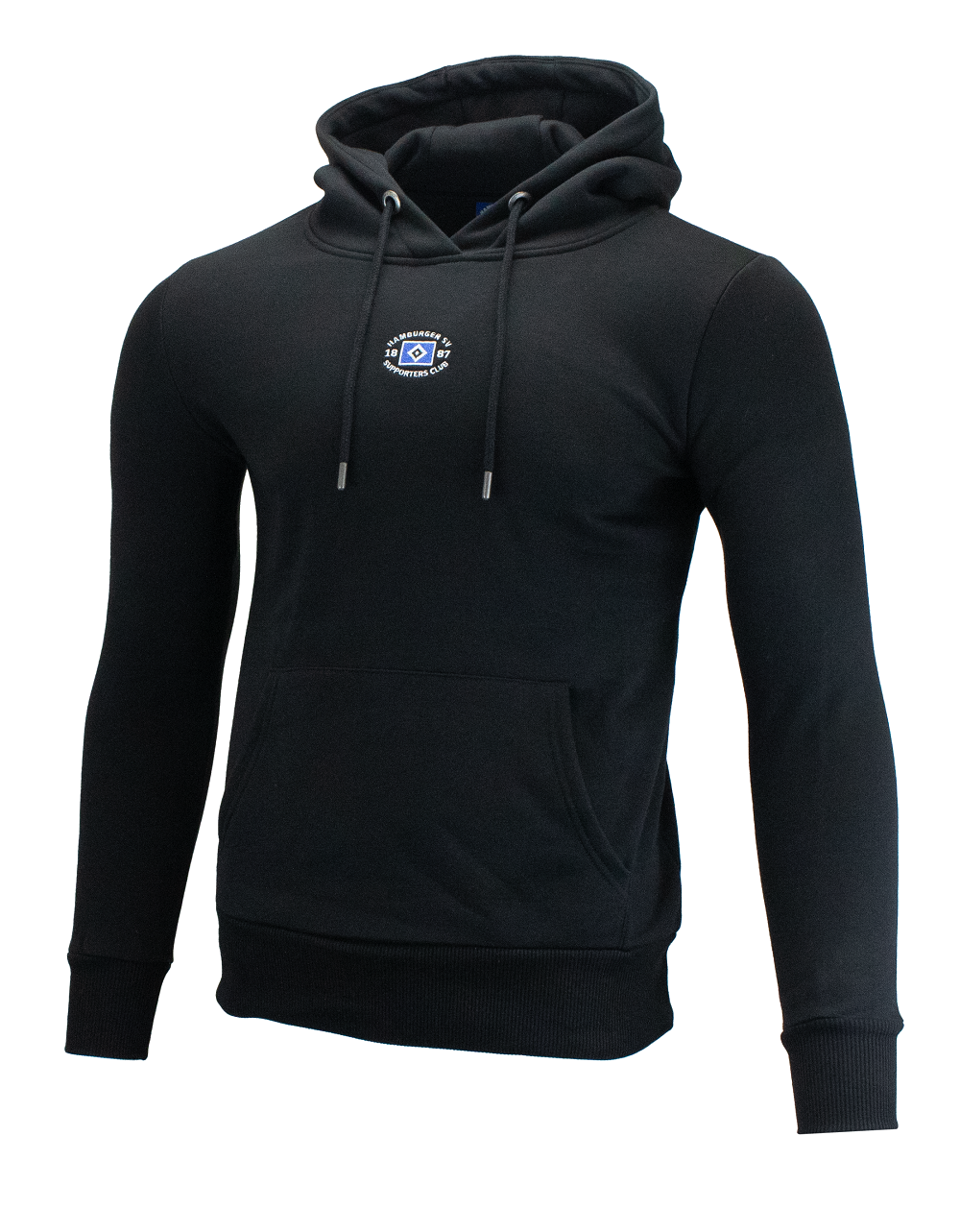 SC Kapuzenpullover Damen Logo mittig schwarz